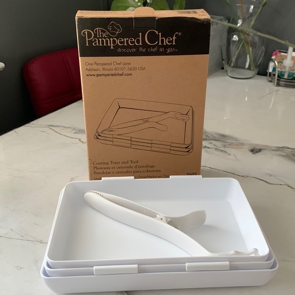 The Pampered Chef Kitchen The Pampered Chef Coating Trays Poshmark